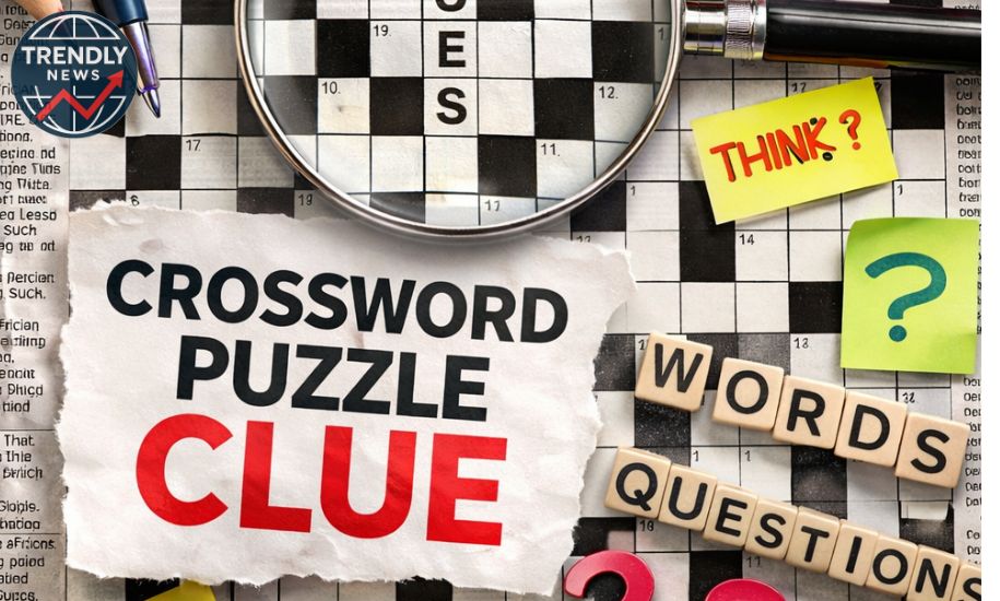clues crossword puzzle clue